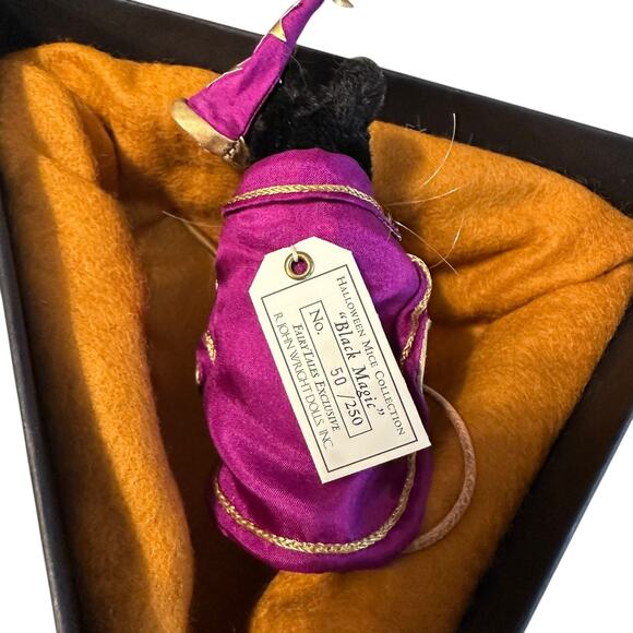 R John Wright #050 of 250 Mice - Black Magic With Box & Certificate - Picture 2 of 5